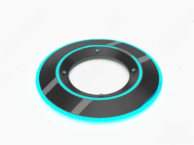 现代创战纪身份盘玩具3D模型下载